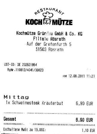 mkhd Hffner Kochmtze Restaurant